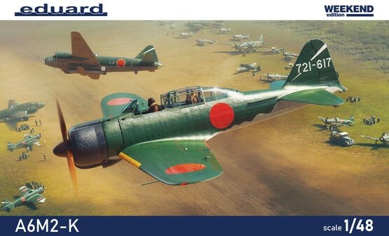 Eduard 84211 Mitsubishi A6M2-K - The Weekend Edition 1/48