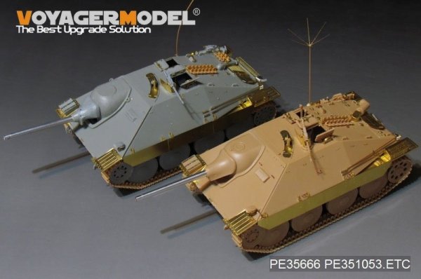 Voyager Model PE351053B WWII German Sd.Kfz.138/2 Hetzer Tank Destroyer Late Version (B ver include Gun Barrel) For ACADMY 13230/13277 1/35