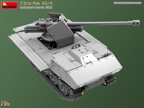 MiniArt 35483 7.5cm Pak 40/4. Selbstfahrlafette RSO 1/35