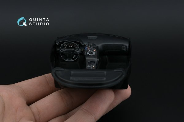 Quinta Studio QD+24015 Mazda RX-7FD 3D-Printed &amp; coloured Interior on decal paper (Tamiya) (with metal sticker parts) 1/35