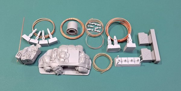 Eureka XXL ER-3571 Zestaw waloryzacyjny do M728 Combat Engineer Vehicle dopasowany do AFV Club 35254 / Upgrade kit for the M728 Combat Engineer Vehicle fit to AFV Club 35254 1/35