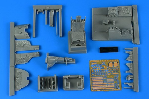 Aires 2264 A-1J Skyraider cockpit set 1/32 Zoukei Mura