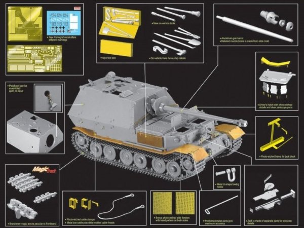 Dragon 6317 Sd.Kfz.184 Ferdinand (1:35)