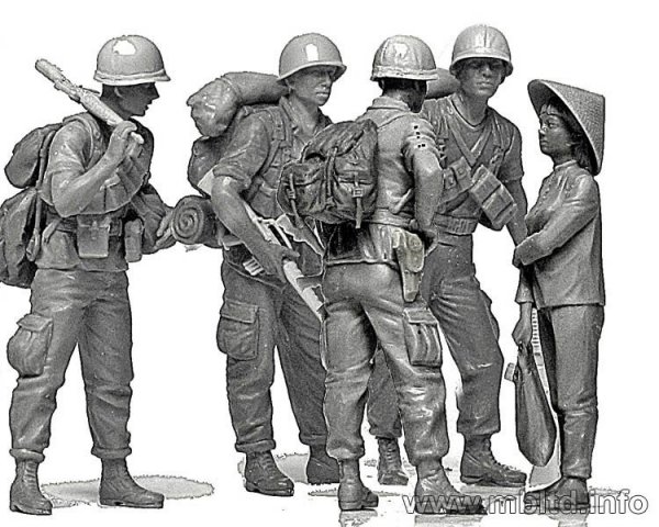 Master Box 3599 US Marines &quot;Patrolling&quot; (Vietnam War series) (1:35)