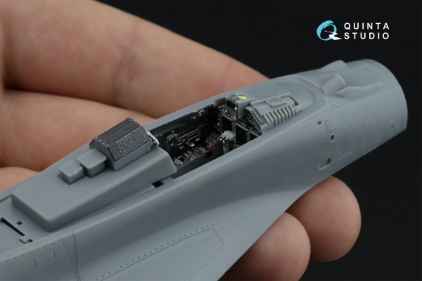 Quinta Studio QD48513 MiG-35 3D-Printed coloured Interior on decal paper (HobbyBoss) 1/48