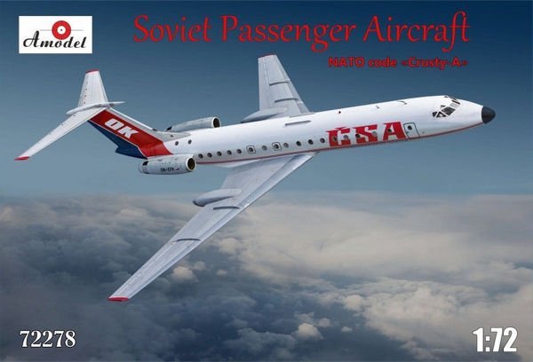 A-Model 72278 Tupolev Tu-134A CSA (Crusty-A) 1:72