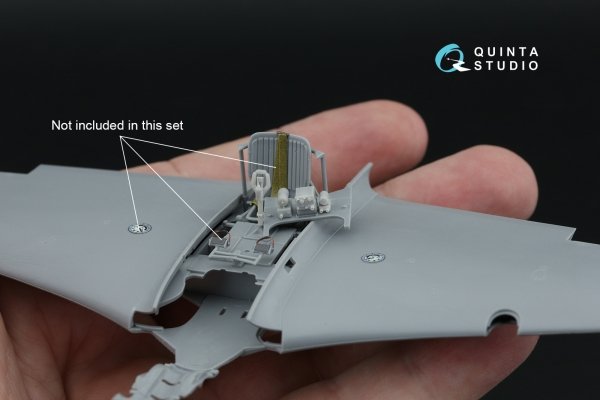 Quinta Studio QT48144 Yak-7B/Yak-9D Cockpit Set (Zvezda) 1/48