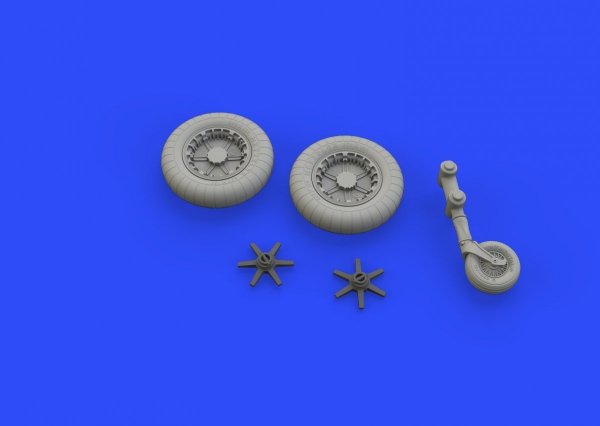Eduard 648295 Bf 109G-2 wheels  EDUARD 1/48