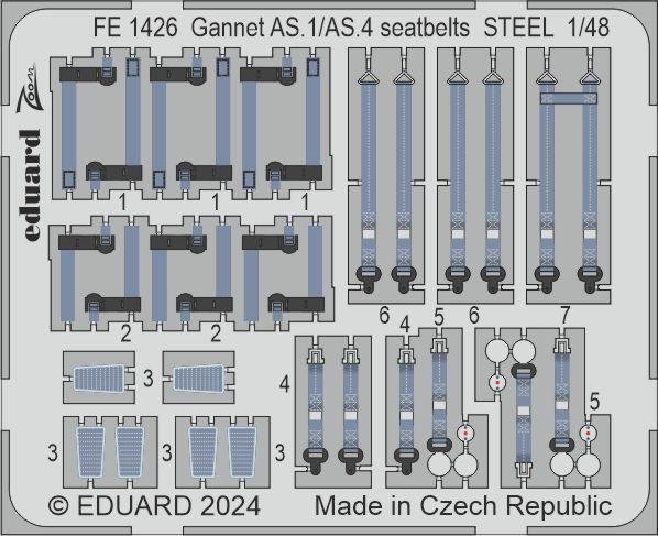 Eduard BIG49408 Gannet AS.4 AIRFIX 1/48