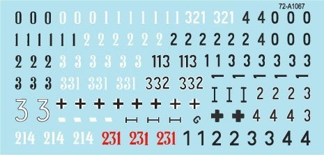 Star Decals 72-A1067 Tigers of sPzAbt 508. 1/72