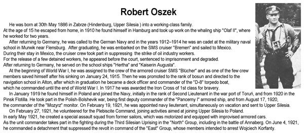 ToRo Model 35F124 Powstanie Śląskie - Por.Mar. Robert Oszek - Dowódca Oddziału / Silesian Uprising 1921 Lt Robert Oszek Special Assault Squad Commander 1/35