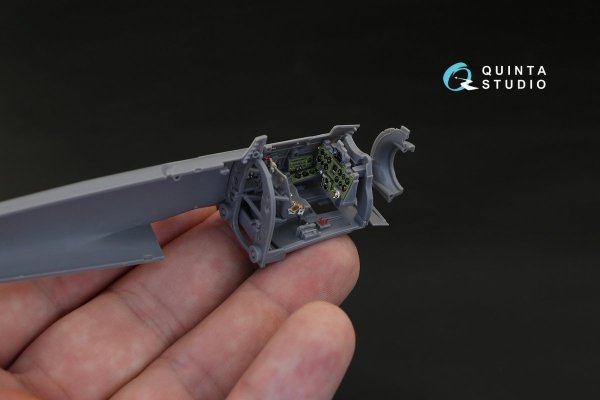 Quinta Studio QD48123 A6M3 3D-Printed &amp; coloured Interior on decal paper (for Tamiya kit) 1/48