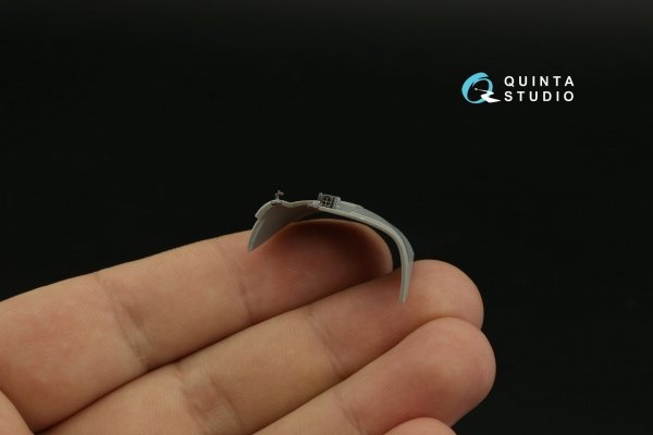 Quinta Studio QDS-48372 A-6A 3D-Printed &amp; coloured Interior on decal paper (Kinetic) (Small version) 1/48