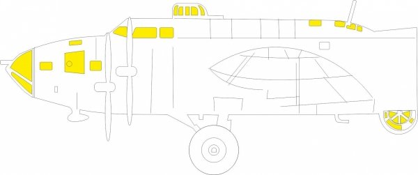 Eduard EX1167 Boeing B-17 F - TFace (for Revell Kits) 1/48