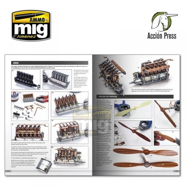 Ammo of Mig EURO0027 Airplanes in Scale - Vol III - World War I (English)