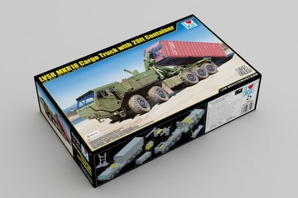 I Love Kit 63550 LVSR MKR18 Cargo Truck with 20ft Container 1/35