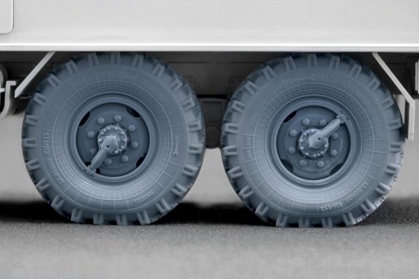 ScaleX WM 35018S ZIL 131 Sagged wheel set for Trumpeter kit 1/35