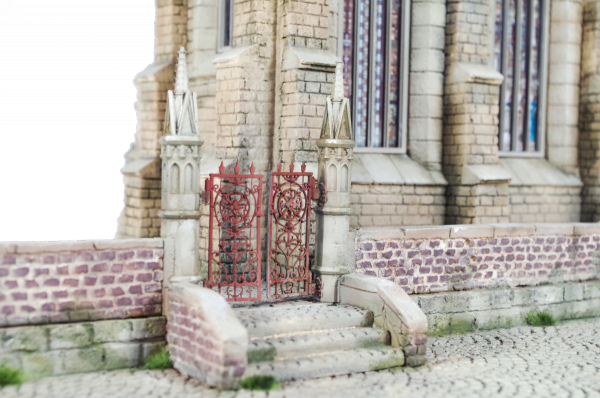 RT-Diorama 35040 Diorama Base: Church Courtyard 1/35
