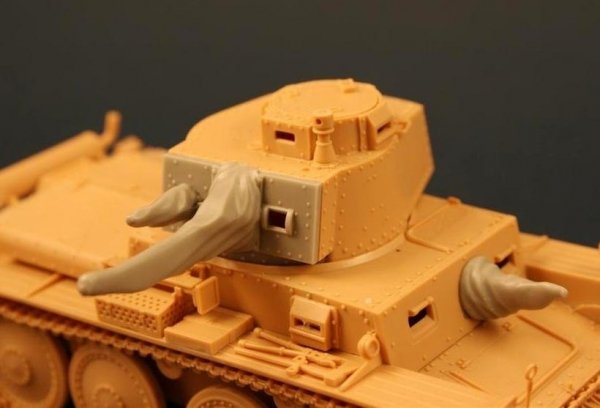 Panzer Art RE35-122 A7 Barrels with canvas cover for Panzer 38(t) 1/35