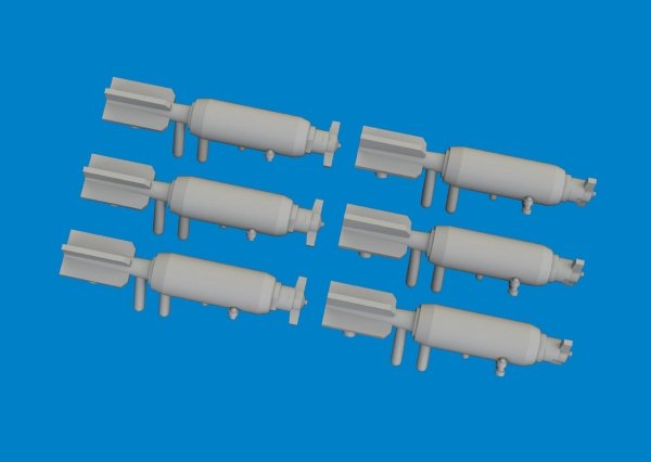 Eduard 6481078 P-40 30lb frag bombs PRINT EDUARD 1/48