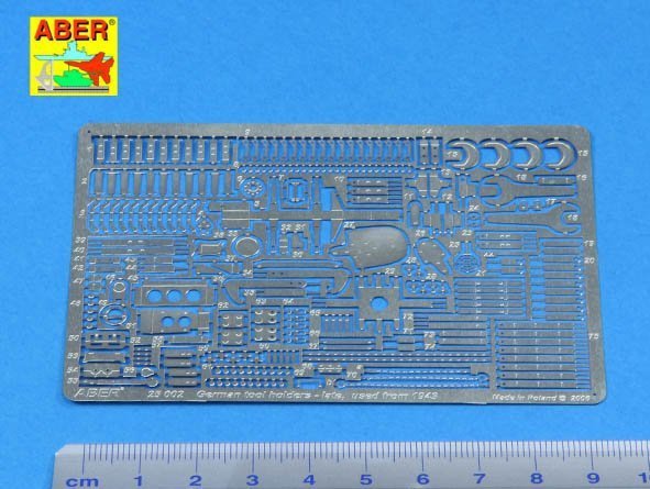 Aber 25002 German tool holders - late used from 1943 1:25 scale model (1:25)