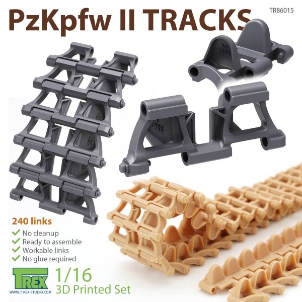 T-Rex Studio TR86015 PzKpfw.II Tracks 1/16