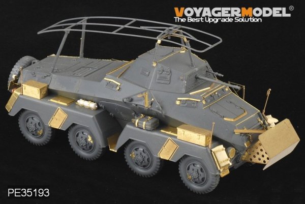 Voyager Model PE35193 WWII German Sd.Kfz.232 8 ROD early version for TAMIYA Kit 1/35