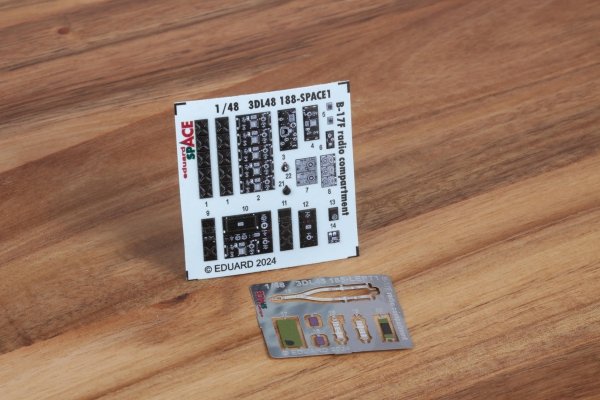 Eduard 3DL48188 B-17F radio compartment SPACE EDUARD 1/48