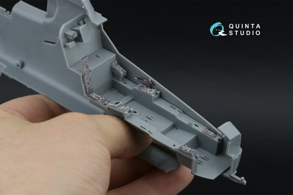 Quinta Studio QDS-35153 AH-1W 3D-Printed &amp; coloured Interior on decal paper (Trumpeter) (Small version) 1/35