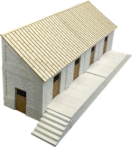 RT-Diorama 35023 RAILROAD WAREHOUSE 1/35