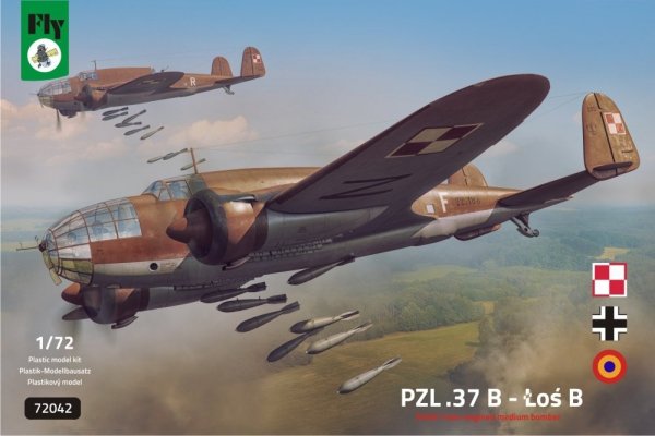 Fly 72042 PZL.37 B Łoś Polish Medium Bomber (1:72)