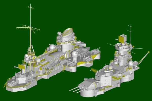 Trumpeter 05361 German Scharnhorst Battleship 1/350