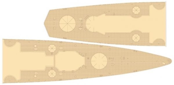 MK1 Design MD-20024 DKM Battleship SCHARNHORST DX PACK for Trumpeter 1/200