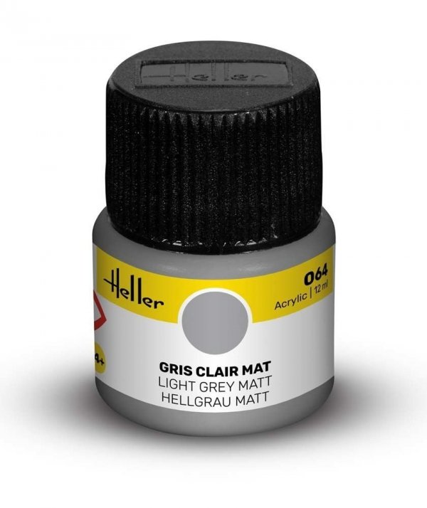 Heller 9064 064 Light Grey - Matt 12ml