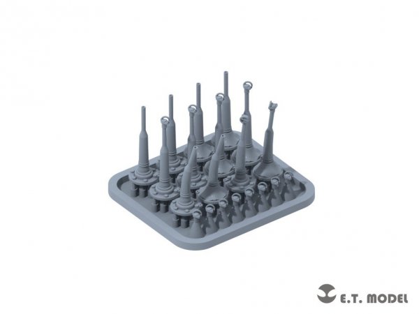 E.T. Model P35-227 Russian Vehicle Antenna Mast Base(Type.1) ( 3D Print ) 1/35