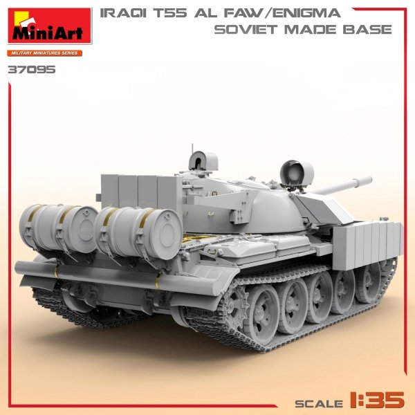 MiniArt 37095 IRAQI T-55 AL FAW/ENIGMA. SOVIET MADE BASE 1/35