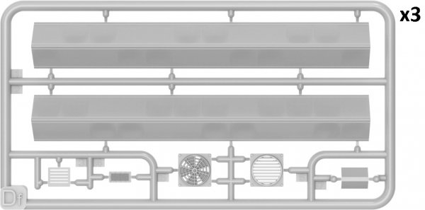 MiniArt 35650 Ventilation Shaft Set 1/35