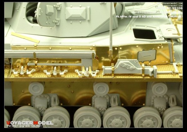 Voyager Model PE35106 Pz.kPfw. IV ausf D AD Armor 1/35