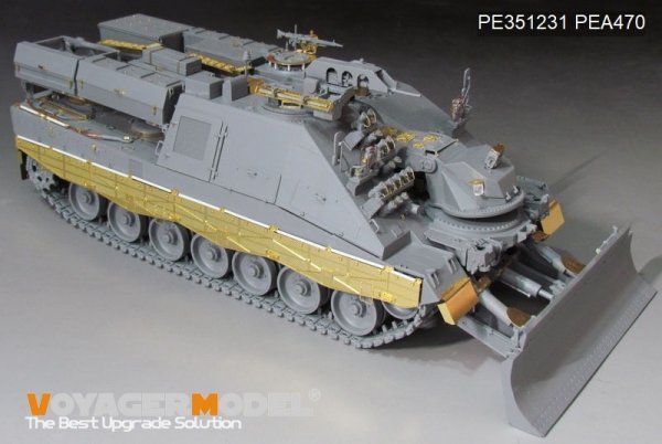 Voyager Model PEA470 Modern German Kodiak AEV-3 Pionierpanzer Schurzen For BORDER BT-011 1/35