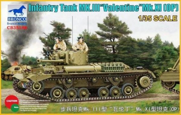 Bronco CB35146 Infantry Tank Mk.III Valentine Mk. XI (OP) (1:35)
