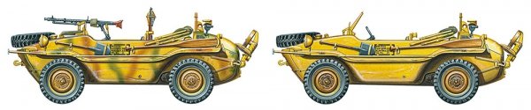 Tamiya 35393 GERMAN SCHWIMMWAGEN TYPE 166 (WIDE WHEEL VERSION) 1/35