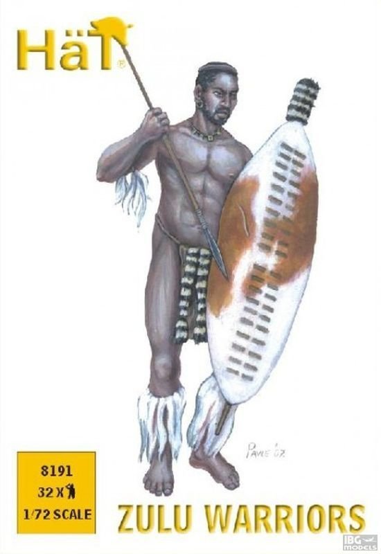 HaT 8191 - Zulu Warriors 1:72
