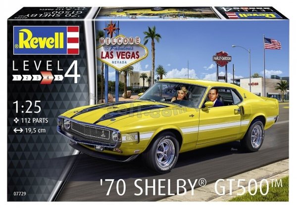 Revell 07729 Shelby Mustang GT500 '70 1/25