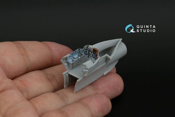 Quinta Studio QD72224 Su-17M4/Su-22M4 3D-Printed &amp; coloured Interior on decal paper (Modelsvit) 1/72