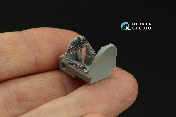 Quinta Studio QD72131 Do 335A 3D-Printed coloured Interior on decal paper (Dragon/Hobby2000) 1/72