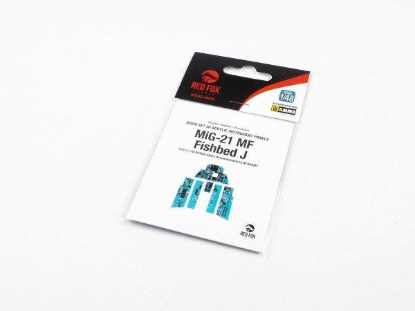 Red Fox Studio QS-48015 MiG-21 MF Fishbed J 1/48