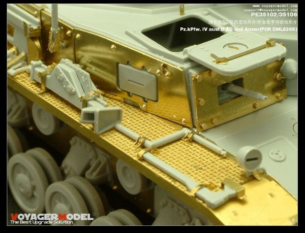 Voyager Model PE35106 Pz.kPfw. IV ausf D AD Armor 1/35