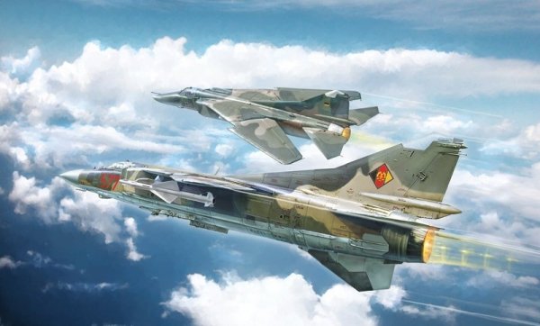 Italeri 2798 MiG-23 MF/BN FLOGGER 1/48