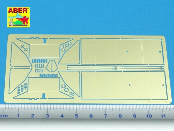 Aber 35A096 Rear small fuel tanks for T-34/76 (1:35)