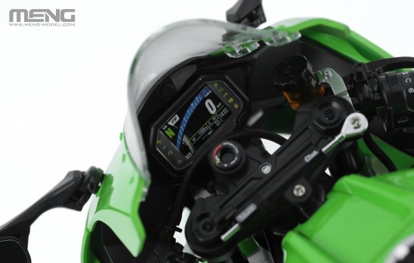 Meng Model MT-008s Kawasaki Ninja ZX-10RR  Pre-Coloured Edition 1/9